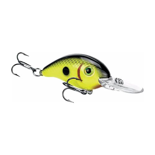 Series 3 Crankbait Hard Lure – 3-8 oz, 8′ Depth, Black Back Chartreuse, Per 1