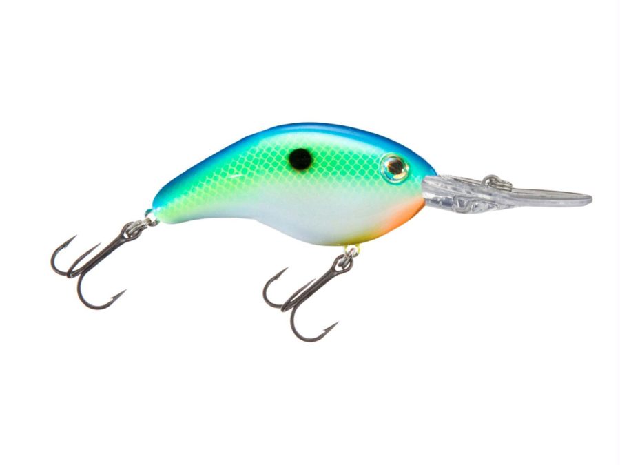 Pro-Model 3XD Series Crankbaits – Freshwater, 2″ Length, 7-16 oz, #6 Hook Size, Citrus Shad, Package of 1