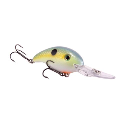 Pro-Model 3XD Series Crankbaits – Freshwater, 2″ Length, 7-16 oz, #6 Hook Size, Chartreuse Sexy Shad, Package of 1