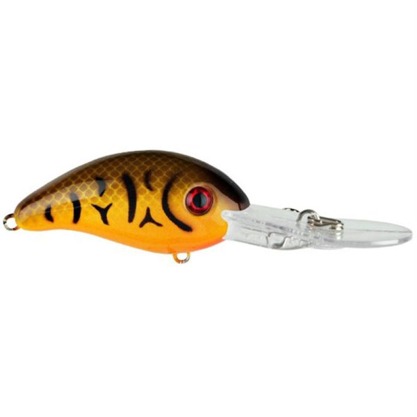 Pro-Model 3XD Series Crankbaits – Freshwater, 2″ Length, 7-16 oz, #6 Hook Size, Orange Belly Craw, Package of 1