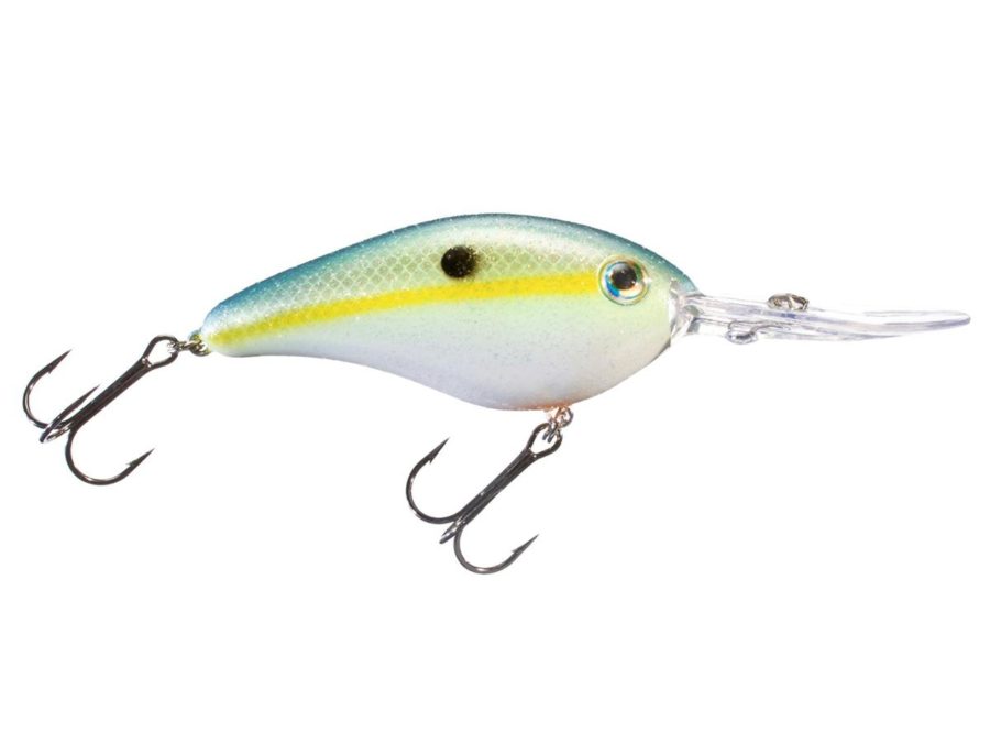 Pro-Model 6XD Series Crankbaits – 3″ Length, 1 oz, Chartreuse Sexy Shad, Package of 1
