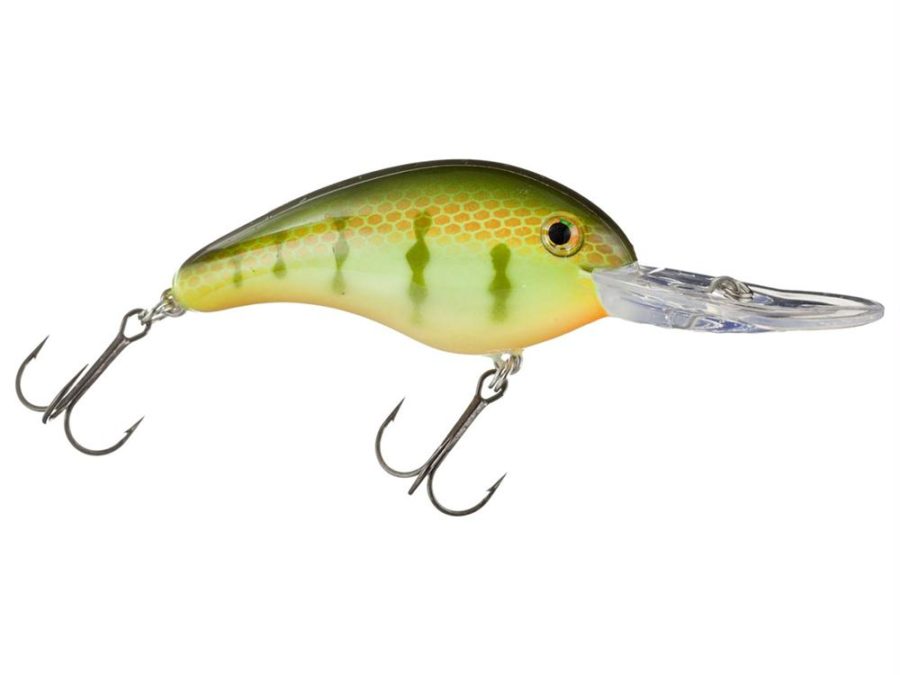 Pro-Model 6XD Series Crankbaits – 3″ Length, 1 oz, Chartreuse Perch, Package of 1