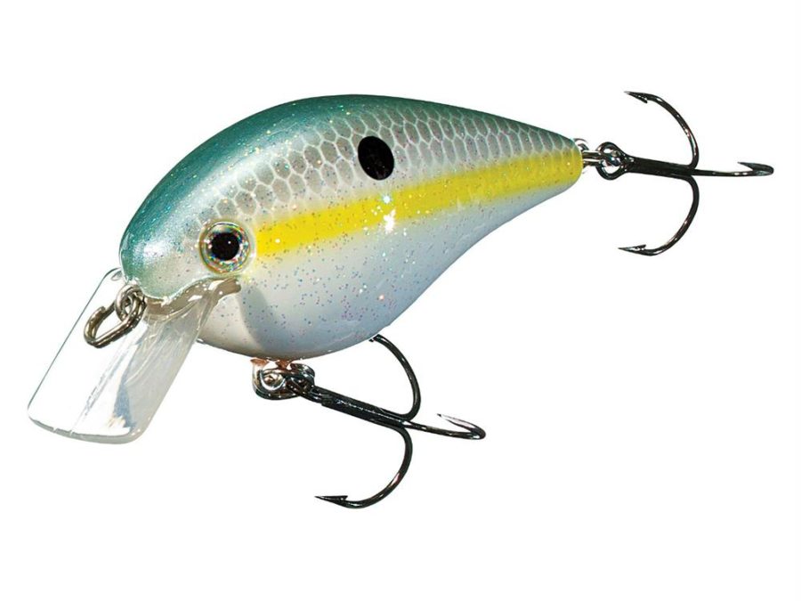 KVD Square Bill Silent Crankbaits – Model 1.0, 2″ Length, 3-8 oz, #6 Hook, Sexy Shad, Package of 1