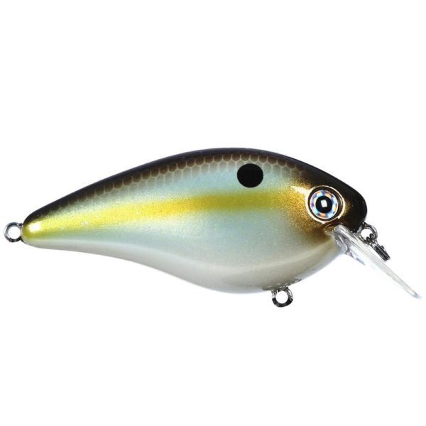 KVD Square Bill Silent Crankbaits – Model 1.5, 2 1-2″ Length, 7-16 oz, #4 Hook, Summer Sexy Shad, Package of 1
