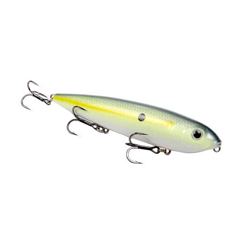 KVD Sexy Dawg Topwater Hard Bait Lure – 4 1-2″ Body Length, 3-4 oz, Chartreuse Sexy Shad, Per 1