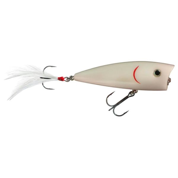 KVD Splash Topwater Lure – 2 7-8″  Length,  1-2 oz, #4 Hook, Bone, Package of 1