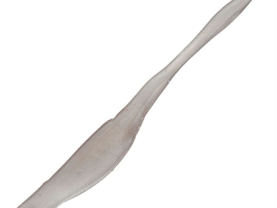 KVD Perfect Plastics Caffeine Shad – 7″ Length, Ghost Shad, Package of 5