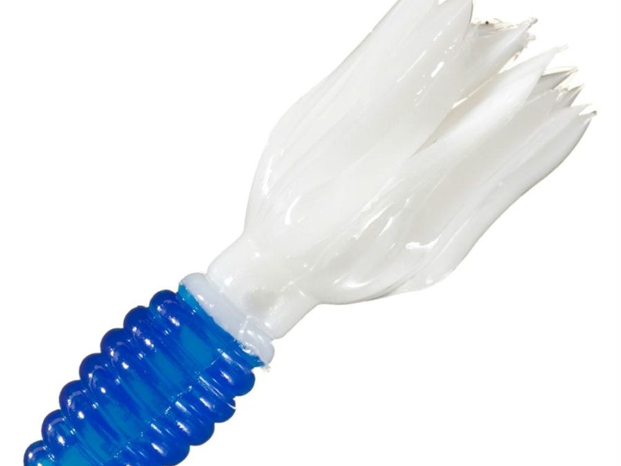 Mr. Crappie Thunder Soft Baits – Freshwater, 1 3-4″, Tuxedo Black-Sparkle Laminate, Package of 15