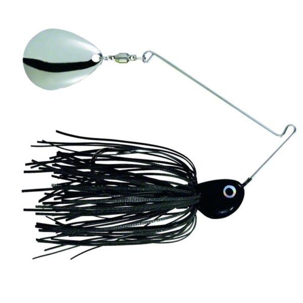 Potbelly Spinner Bait – 3-8 oz, Black , Package of 1