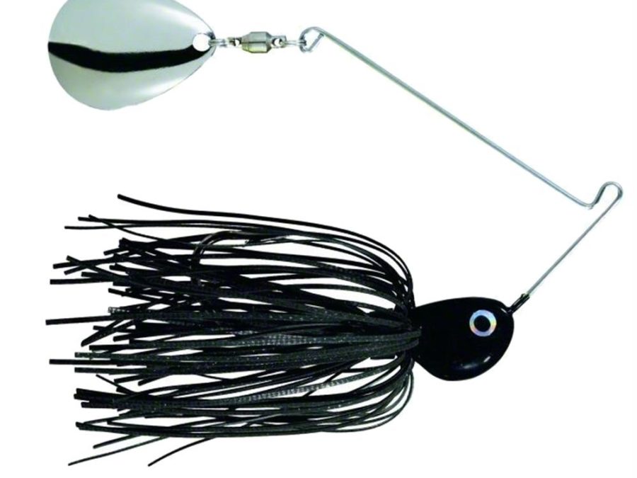 Potbelly Spinner Bait – 3-8 oz, Black , Package of 1