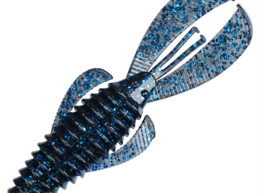 Rage Bug Lure – 4″ Body Length, Blue Bug, Package of 7