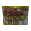 Rage Tail Chunk Soft Lure – 3″ Body Length, Amber Green Black, Per 7 17170