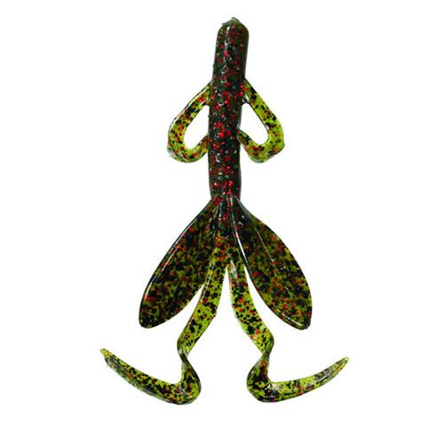 Rage Hawg Soft Lure – 5″ Body Length, Watermelon Red Flake, Per 6