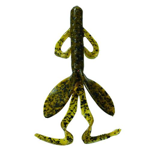 Rage Hawg Soft Lure – 5″ Body Length, Green Pumpkin, Per 6