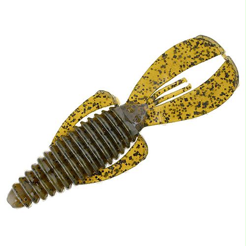 Rage Magnum Bug Soft Lure – 4 1-2″ Body Length, Green Pumpkin, Package of 6