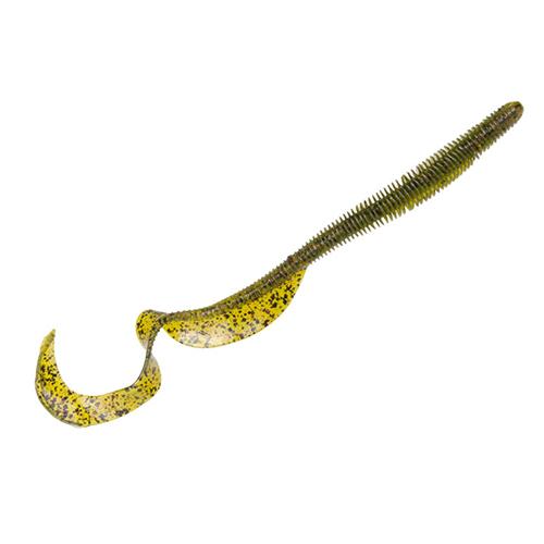 Rage Recon Worm Soft Lure – 8″ Body Length, Watermelon Red Flake, Per 7