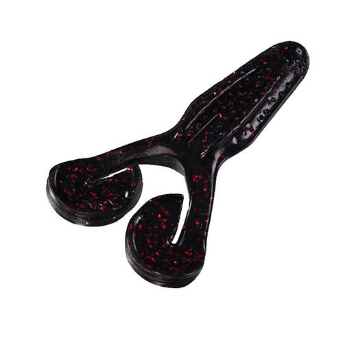 Rage Toad Soft Bait Lure – 4″ Body Length, Black Neon, Per 5