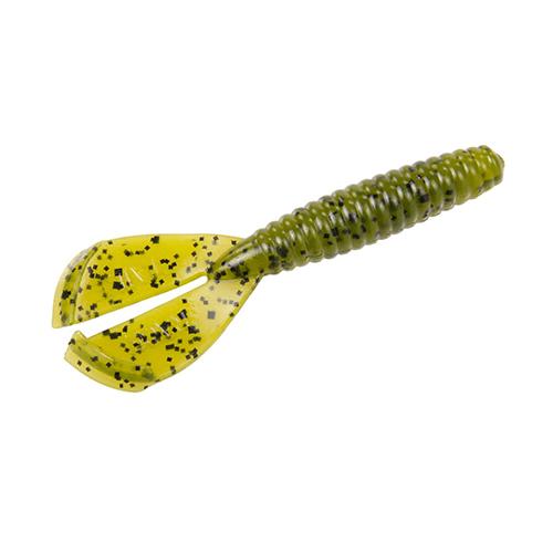 Rage Twin Tail Menace Grub Soft Bait Lure – 4″ Body Length, Watermelon Seed, Per 8
