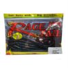 Rage Thumper Worm Soft Bait Lure – 10″ Body Length, Plum Apple, Per 7 17345