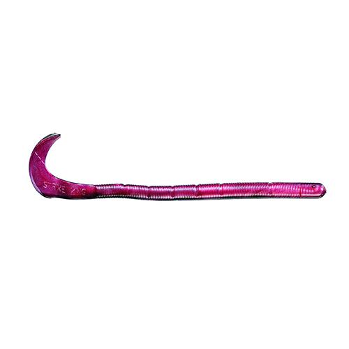 Rage Thumper Worm Soft Bait Lure – 10″ Body Length, Red Shad, Per 7
