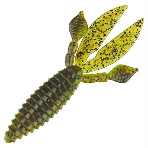 KVD Rodent Soft Bait Lure 4″ Body Length, Summer Craw, Package of 6
