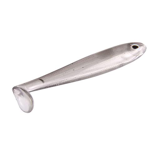 Shadalicious Soft Bait Lure – 3 1-2″ Body Length, Ghost Shad, Per 6