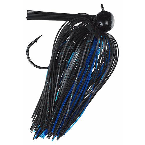 Tour Grade Football Jig – 1-2 oz, Black-Blue, Per 1