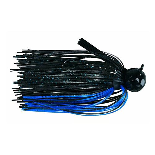 Tour Grade Football Jig – 3-8 oz, Black-Blue. Per 1