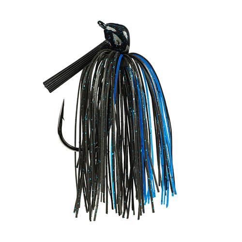 Tour Grade Skipping Jig – 1-2 oz, Black-Blue, Per 1