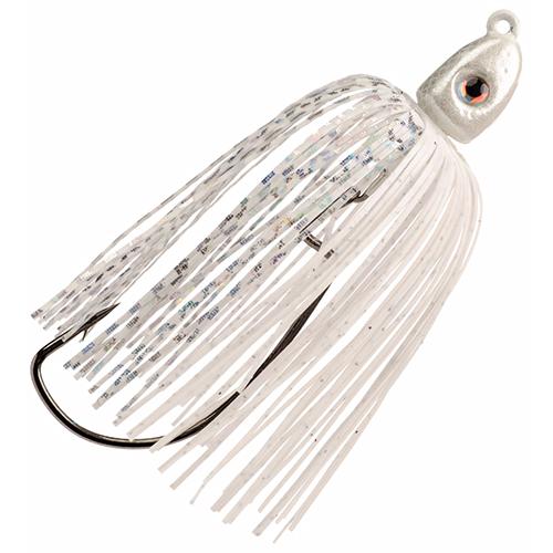 Swinging Swim Jig – 1-2 oz, 4-0 Hook, White, Per 1