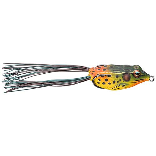 Frog Hollow Body – Freshwater, 1 3-4″, #1 Hook, Topwater Depth, Emerald-Red
