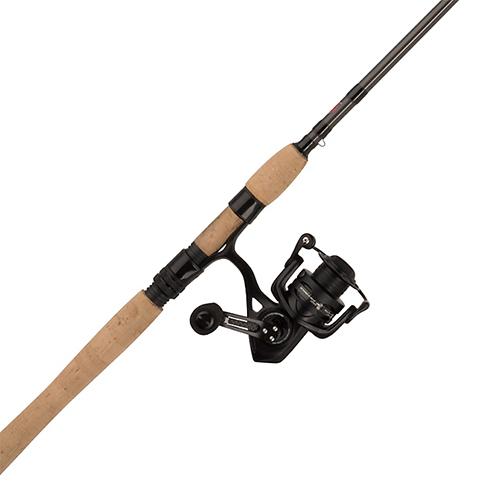Conflict II Spinning Combo – 2500, 6.2:1 Gear Ratio, 7′ Length, 1pc Rod, 4-10 lbs Line Rate, Ambidextrous