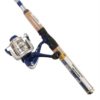 Catch More Fishing Combo – Lake Pond Spinning, 6′ Length, 2 Piece, Medium Power 18120