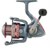 Lady President Spinning Reel – 40 Reel Size, 5.2:1 Gear Ratio, 31.9″ Retrieve Rate, 14 lb Max Drag Ambidextrous 18307