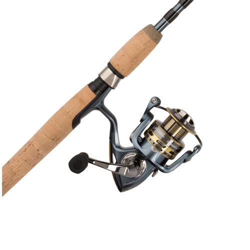 President Spinning Combo – 25. 5.2:1 Gear Ratio, 5′ Length 1pc, 1-32-3-16  Lure Rate, Ambidextrous
