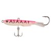 Johnny Darter Hard Bait Lure – 1 3-16″ Length, 3-8 oz, 2 Number 10 Hooks, Pink Glow Tiger, Per 1