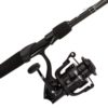 Revo X Spinning Combo, 1 Piece Rod, Medium Power, Fast Action, Ambidextrous – 20 RS, 6.2:1 Gear Ratio, 6’6″ Length, 6-12 lb Line Rate, 1-8-1-2 oz Lure Rate