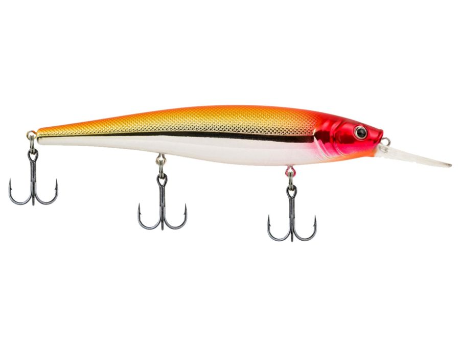 Cutter 110+ Hard Bait Lure – 4 3-8″ Length, 9-16 oz, 3 Hooks, 4′-8′ Depth, Clown, Per 1