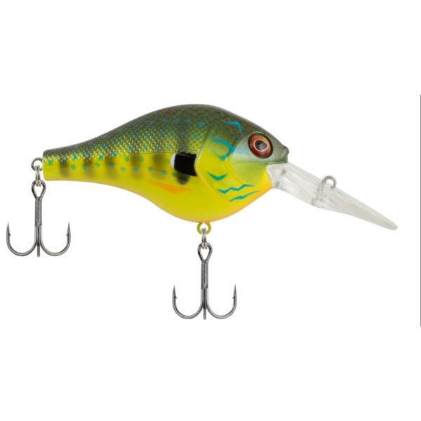 Digger Hard Bait Lure – 1 3-4″ Length, 1-4 oz, 2 Hooks, 3′-5′ Depth, Rubbertail, Per 1