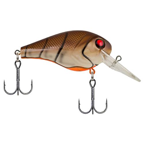 Wild Thang Hard Bait Lure – 2 1-4″ Length, 1-2 oz, 6′-9′ Depth, 2 Hooks, Brown Ozark Craw, Per 1