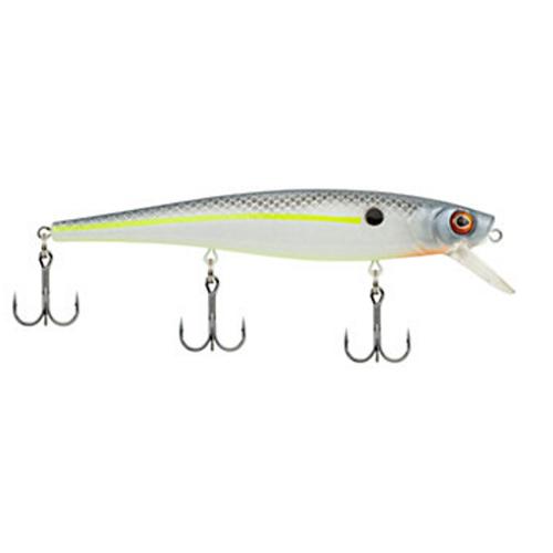 Skinny Cutter 110 Shallow Hard Bait Lure – 4 1-4″ Length, 7-16 oz, 3′-5′ Depth, 3 Hooks, Sexier Shad, Per 1