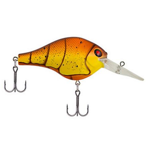Digger Hard Bait Lure – 2 3-4″ Length, 7-8 oz, 12′-15′ Depth, 2 Hooks, Spring Craw, Per 1
