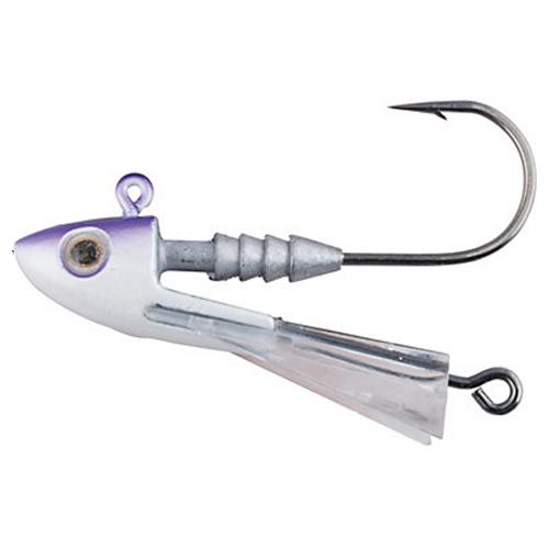 Snap Jig Jigheads Lure – 1-4 oz Size. 1-0 Hook, Purple Pearl, Per 2