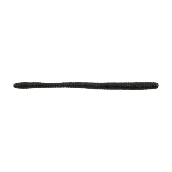 MaxScent D-Worm Soft Bait Lure – 5 1-2″ Length, Black, Per 10
