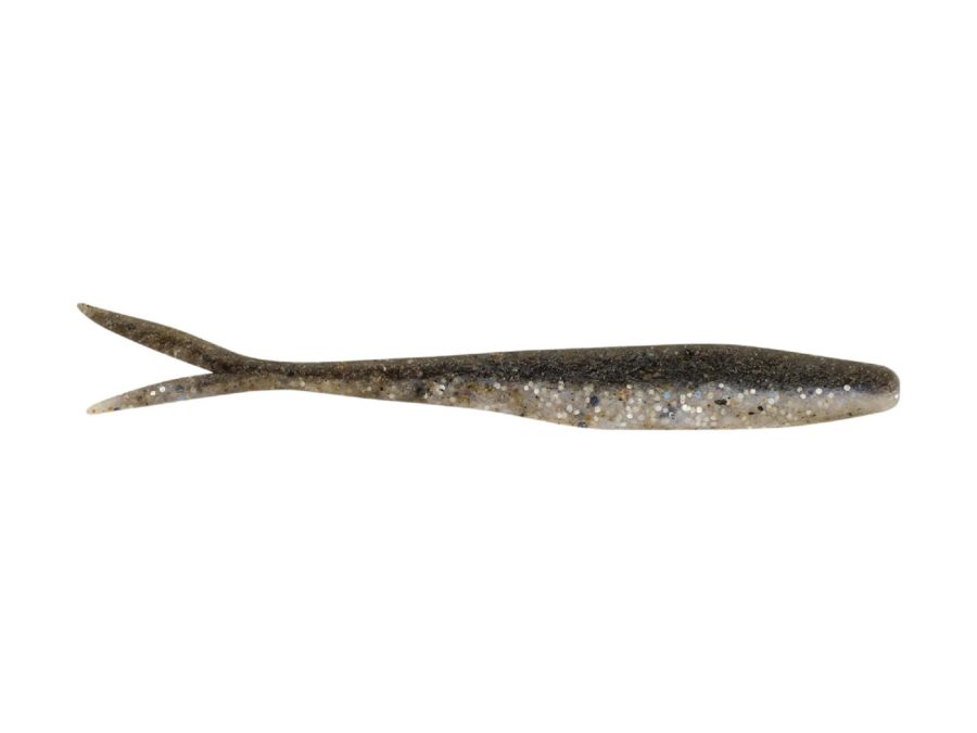 MaxScent Flatnose Minnow Soft Bait – 4″ Length, Black Shiner, Per 10