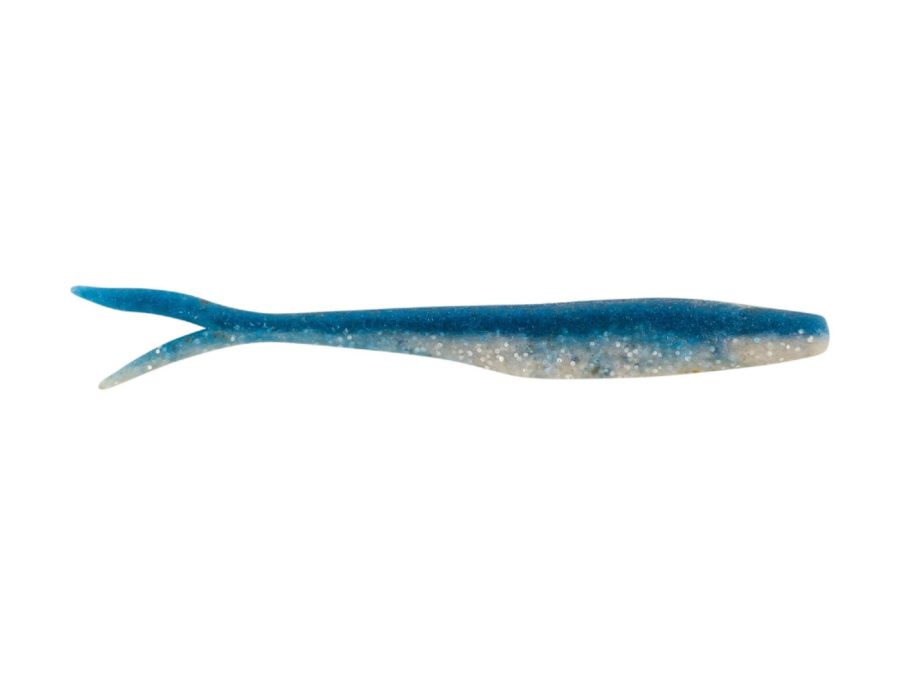 MaxScent Flatnose Minnow Soft Bait – 4″ Length, Blue Back, Per 10