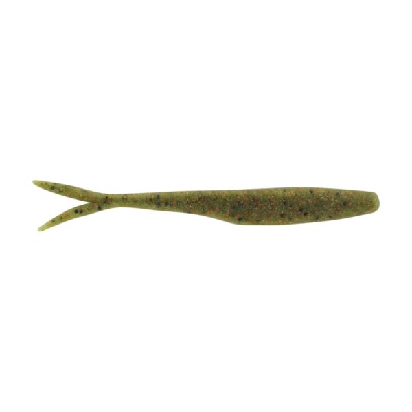 MaxScent Flatnose Minnow Soft Bait – 4″ Length, Watermelon Red, Per 10