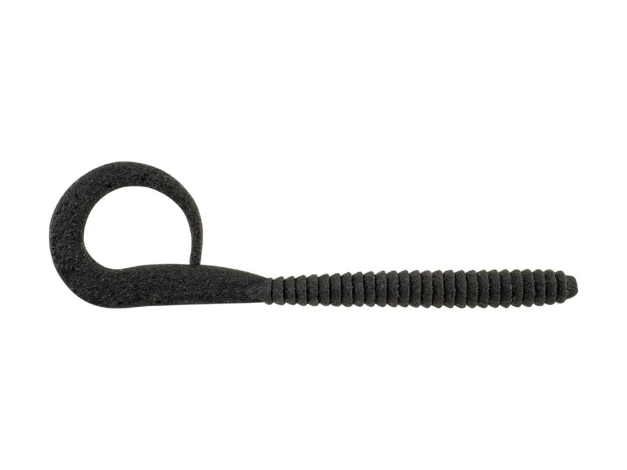 MaxScent Kingtail Soft Bait – 8″ Length, Black, Per 6