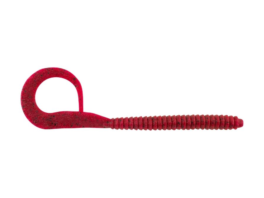 MaxScent Kingtail Soft Bait – 8″ Length, Cherry Shad, Per 6