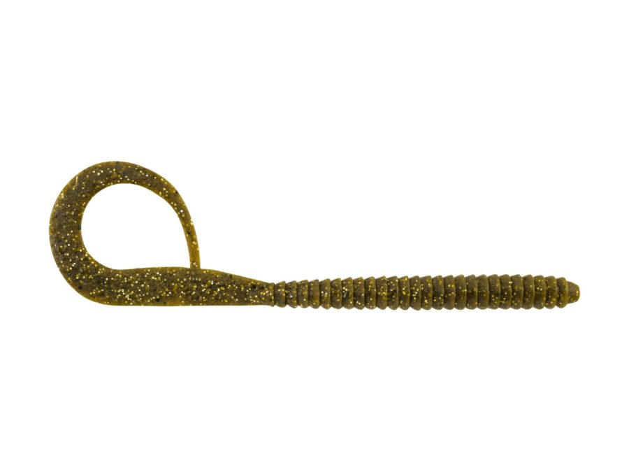 MaxScent Kingtail Soft Bait – 8″ Length, Green Pumpkin Magic, Per 6